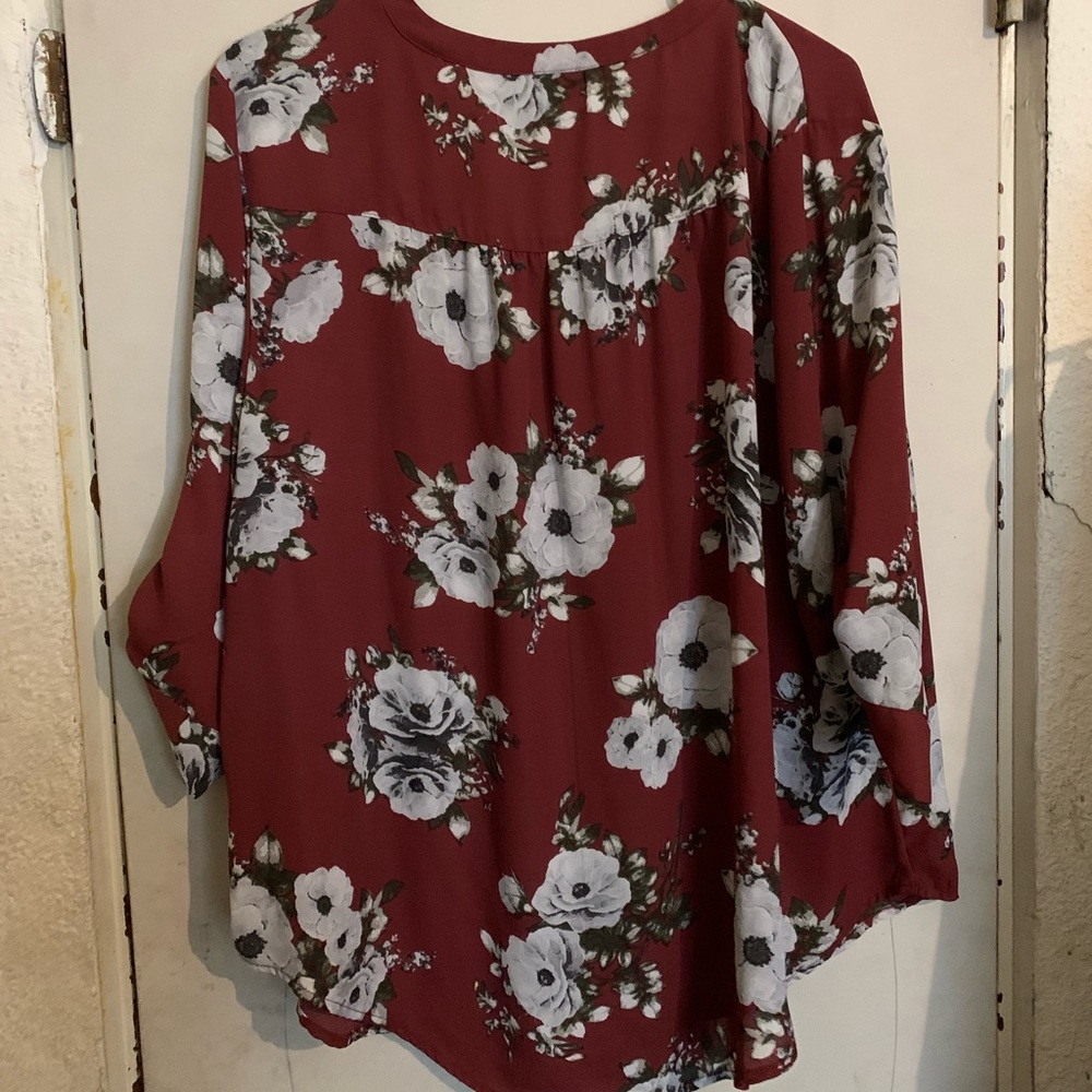 Torrid Floral Blouse